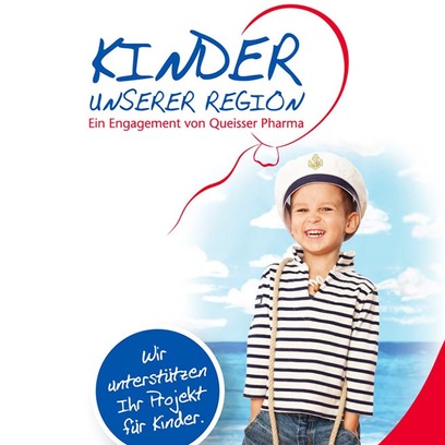 Plakat der Aktion „Kinder aus der Region“ | Queisser