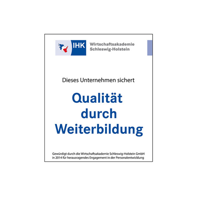 Qualität durch Weiterbildung